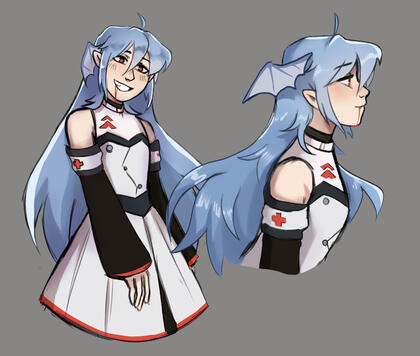 (December 2020) Second stage halfbody design for Aster.