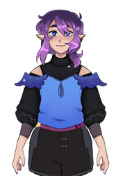 (September 2022) Halfbody Illustration of Callisto, used to create their Live2D model. (September 2022) Halfbody Illustration of Callisto, used to create their Live2D model.