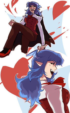 (May 2023) Personal illustration of Amaryllis.